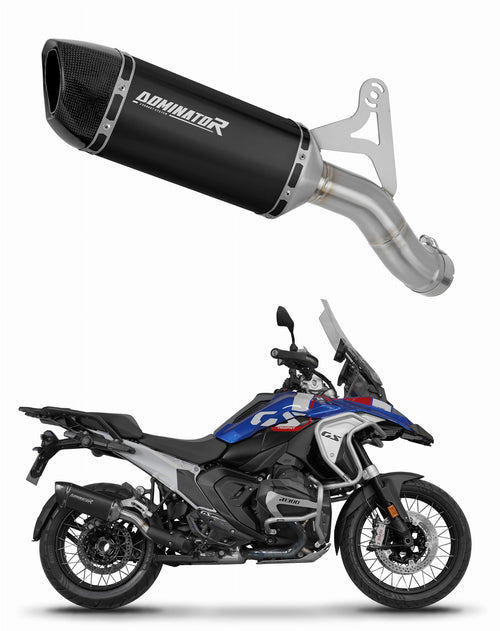 BMW R1300GS 2024 Exhaust Silencer Muffler HP6 BLACK + dB killer