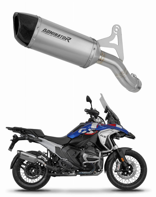 BMW R1300GS 2024 Exhaust Silencer Muffler Titanium HP6 + dB killer