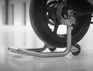 DOMINATOR Rear Motorcycle Stand / Lift – Stainless Steel