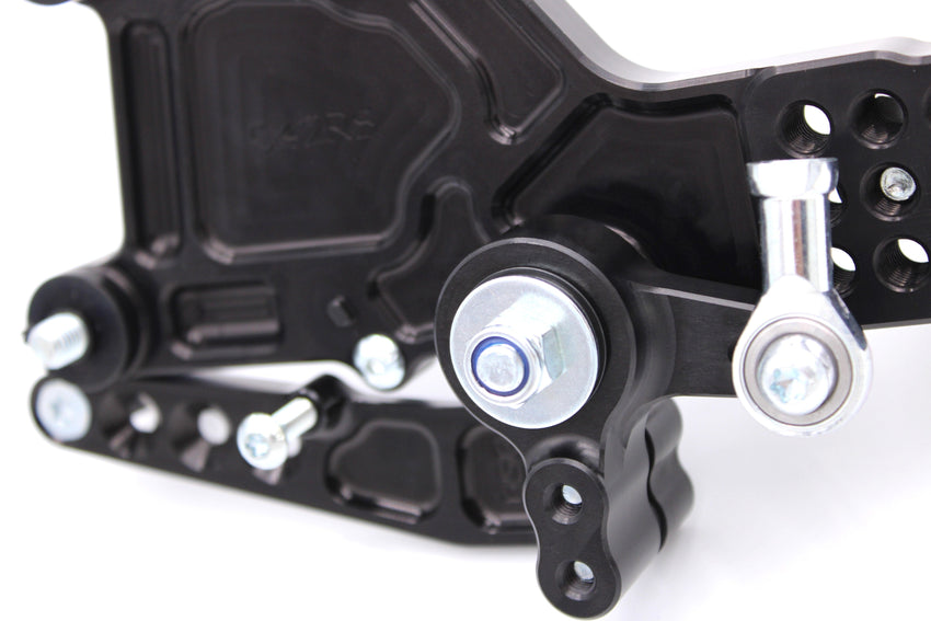 Rear set Triumph Street Triple 765 (2017-2022) with reverse shifting