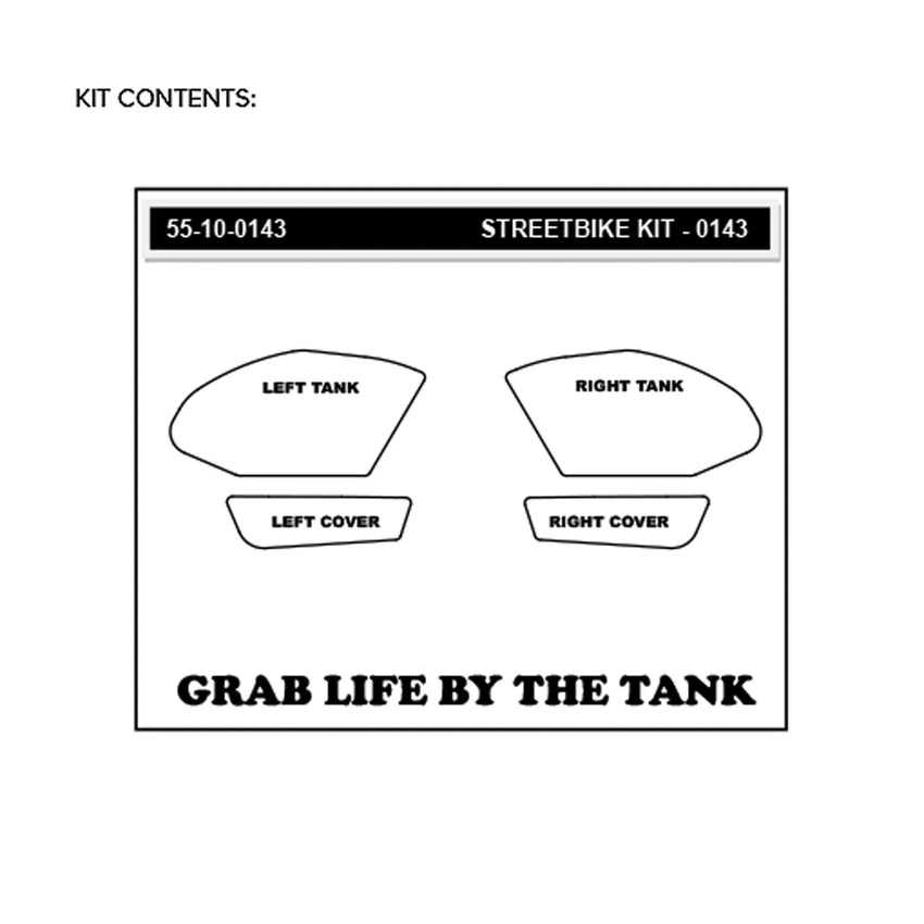 GSX-R 1000 2017 - 2023 Tank Grips