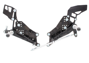 Rear Set Yamaha YZF R3 (2015-2023), R25/MT03/MT25 Full Race Version