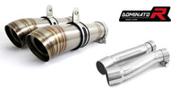 Kawasaki GPZ 500 1987 - 2003 Exhaust Silencer Muffler GP2 + dB killer medium 19 m.