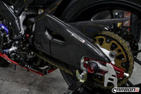 APRILIA Tuono V4 1000 / 1100 RR 2011-2020 Carbon Fiber Lower Chain Guard (Sharky)