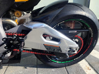 APRILIA Tuono V4 1000 / 1100 RR 2011-2020 Carbon Fiber Lower Chain Guard (Sharky)