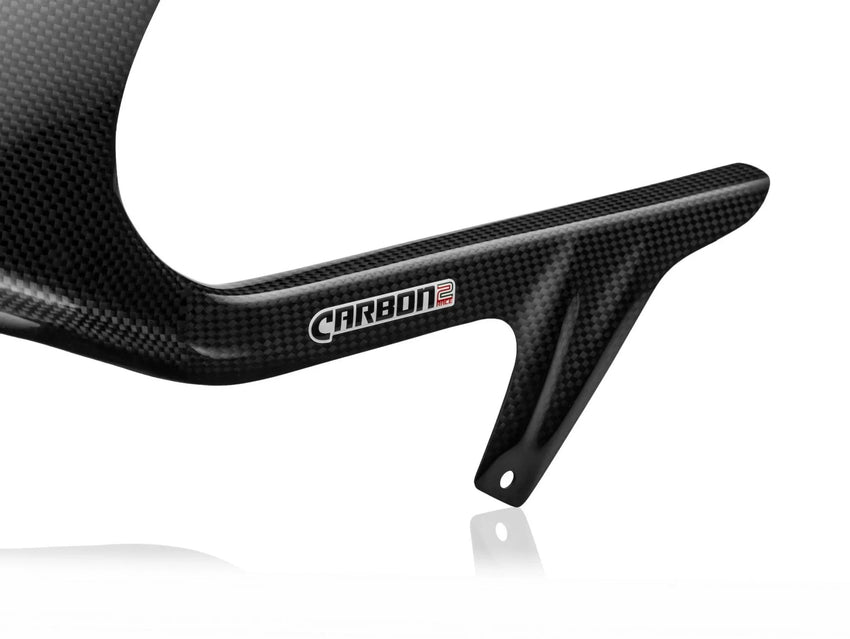 BMW S 1000RR 2009-2018 Carbon Fiber Rear Hugger with Chain Cover ABS
