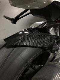 BMW S 1000RR 2009-2018 Carbon Fiber Rear Hugger with Chain Cover ABS