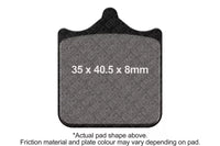 Front Brake Pads EBC 604/4HH