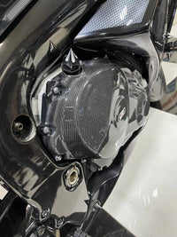 SUZUKI GSX-R 1000 2009-2016 Carbon Fiber Engine Covers (2-pieces)