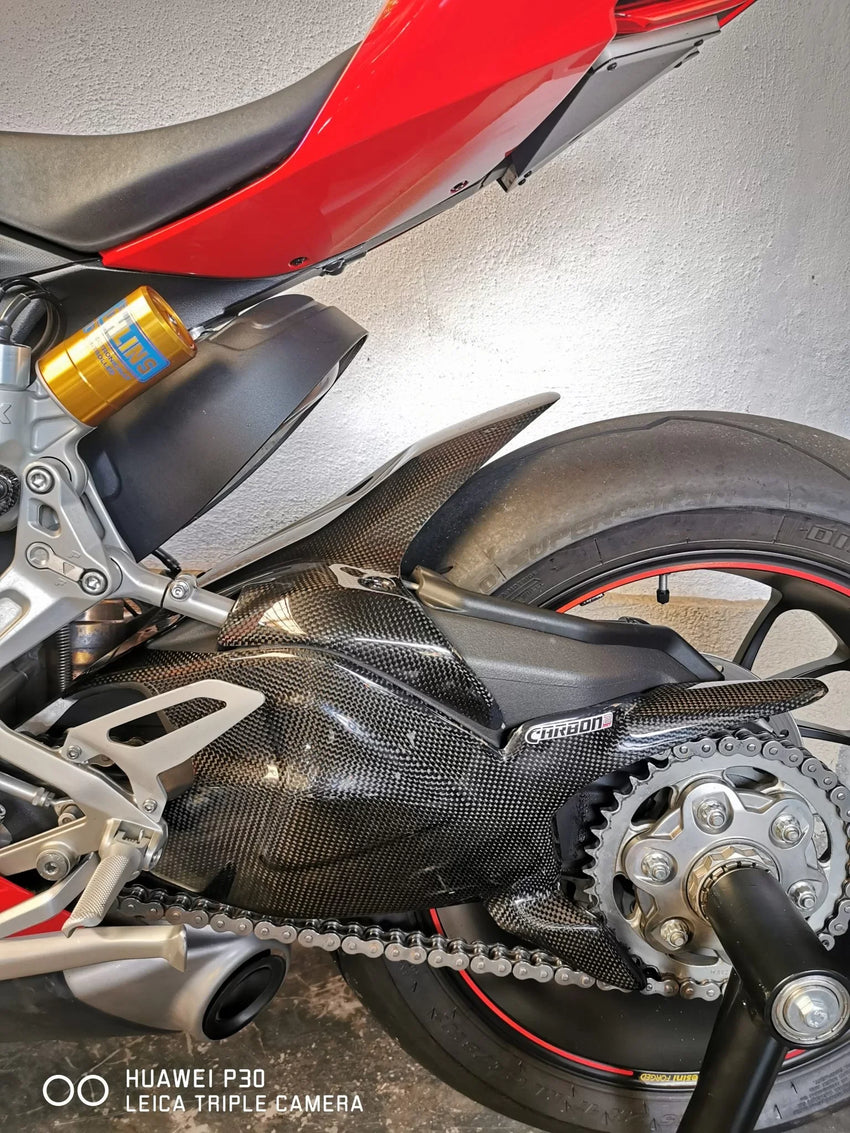 DUCATI Streetfighter V2 Carbon Fiber Swingarm Cover