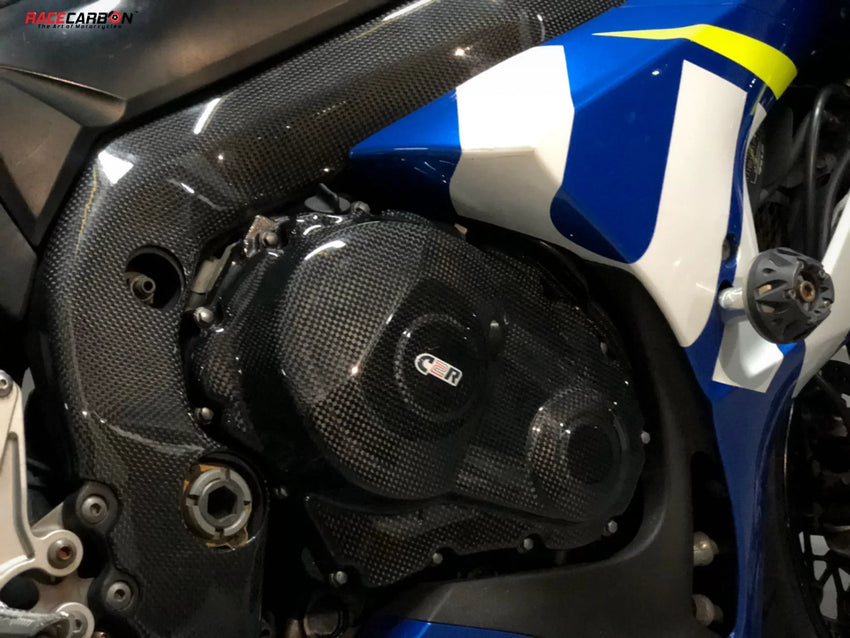 SUZUKI GSX-R 1000 2009-2016 Carbon Fiber Engine Covers (2-pieces)