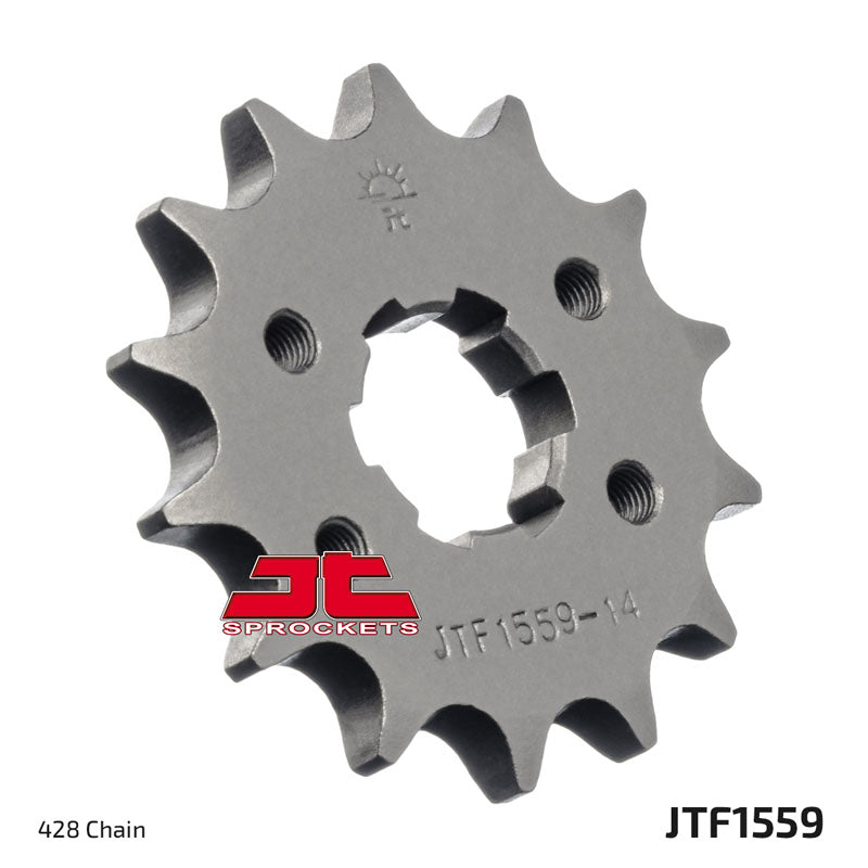 JT JTF1559 14T motorcycle front sprocket – main product image
