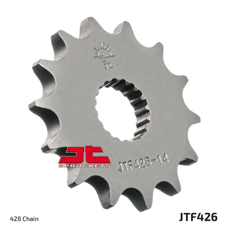 JT JTF426 15T motorcycle front sprocket – main product image