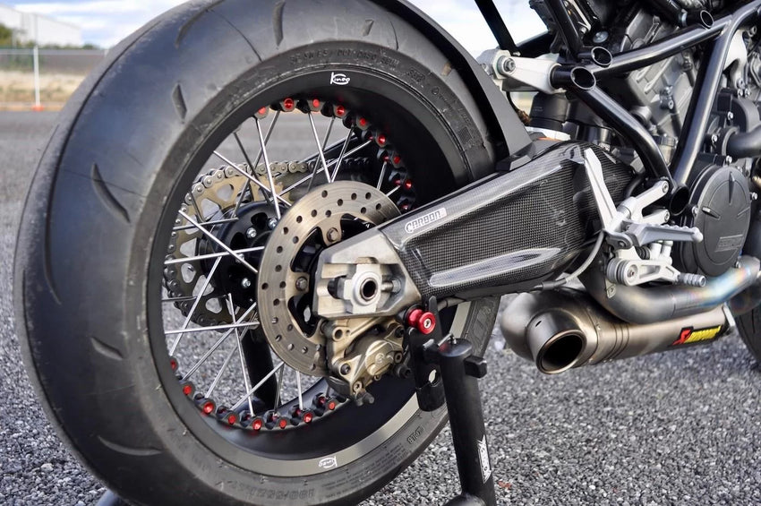 KTM RC8 2008-2016 Carbon Fiber Swingarm Covers
