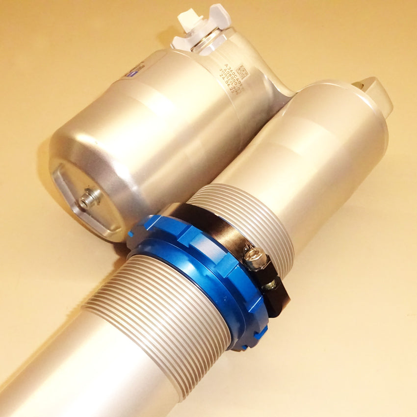 Shock Preload Adjuster KIT w/ clamp Shock WP Link KTM/HQV/GAS GAS blue