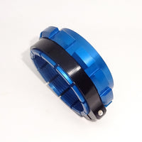 Shock Preload Adjuster KIT w/ clamp Shock WP Link KTM/HQV/GAS GAS blue