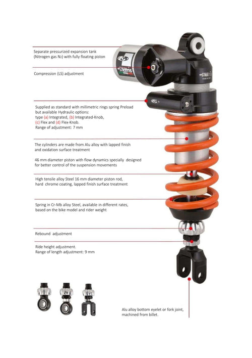 Shock Absorber M46K ZX-6R 2019 - 2024