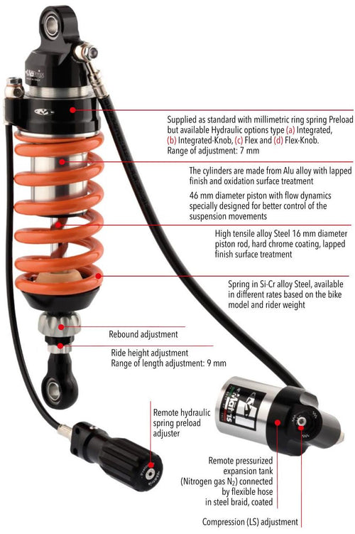 Shock Absorber M46KF SV 650 2016+