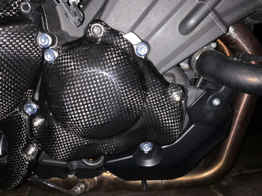 YAMAHA MT09 FZ09 2013-2020 Carbon Fiber Engine Covers (set 4-pieces)