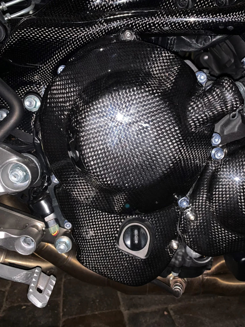 YAMAHA MT09 FZ09 2013-2020 Carbon Fiber Engine Covers (set 4-pieces)