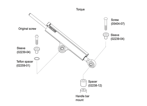 Ohlins Steering Damper SD 040 Ducati Panigale