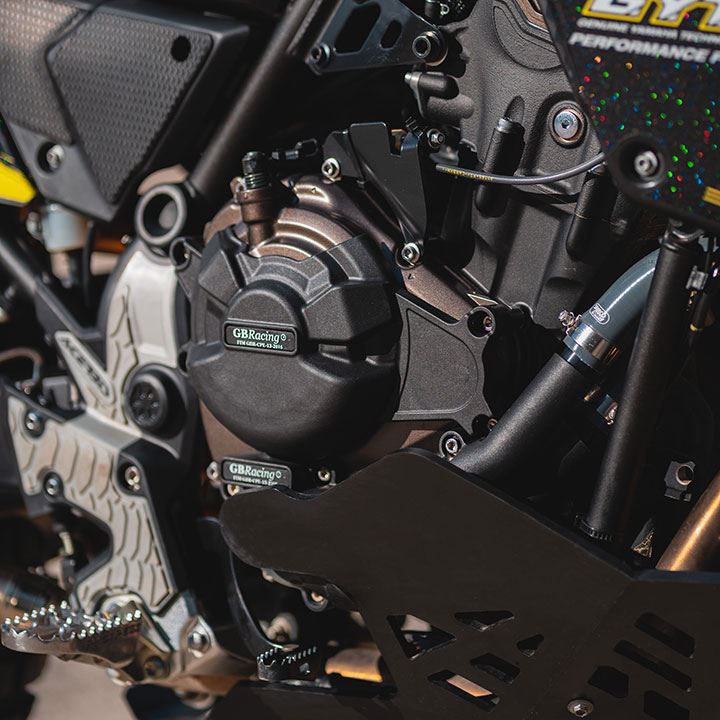 MT-07 / YZF-R7 SECONDARY ENGINE COVER SET 2014-2023