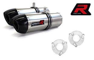 Suzuki GSXR 1000 K7 K8 2007 - 2008 Exhaust Silencer Muffler HP1 + dB killer medium